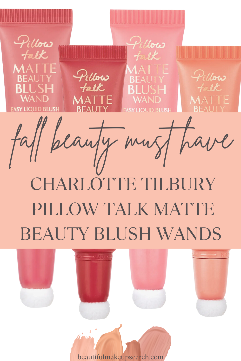 Charlotte Tilbury Pillow Speak Matte Magnificence Blush Wands — Stunning Make-up Search