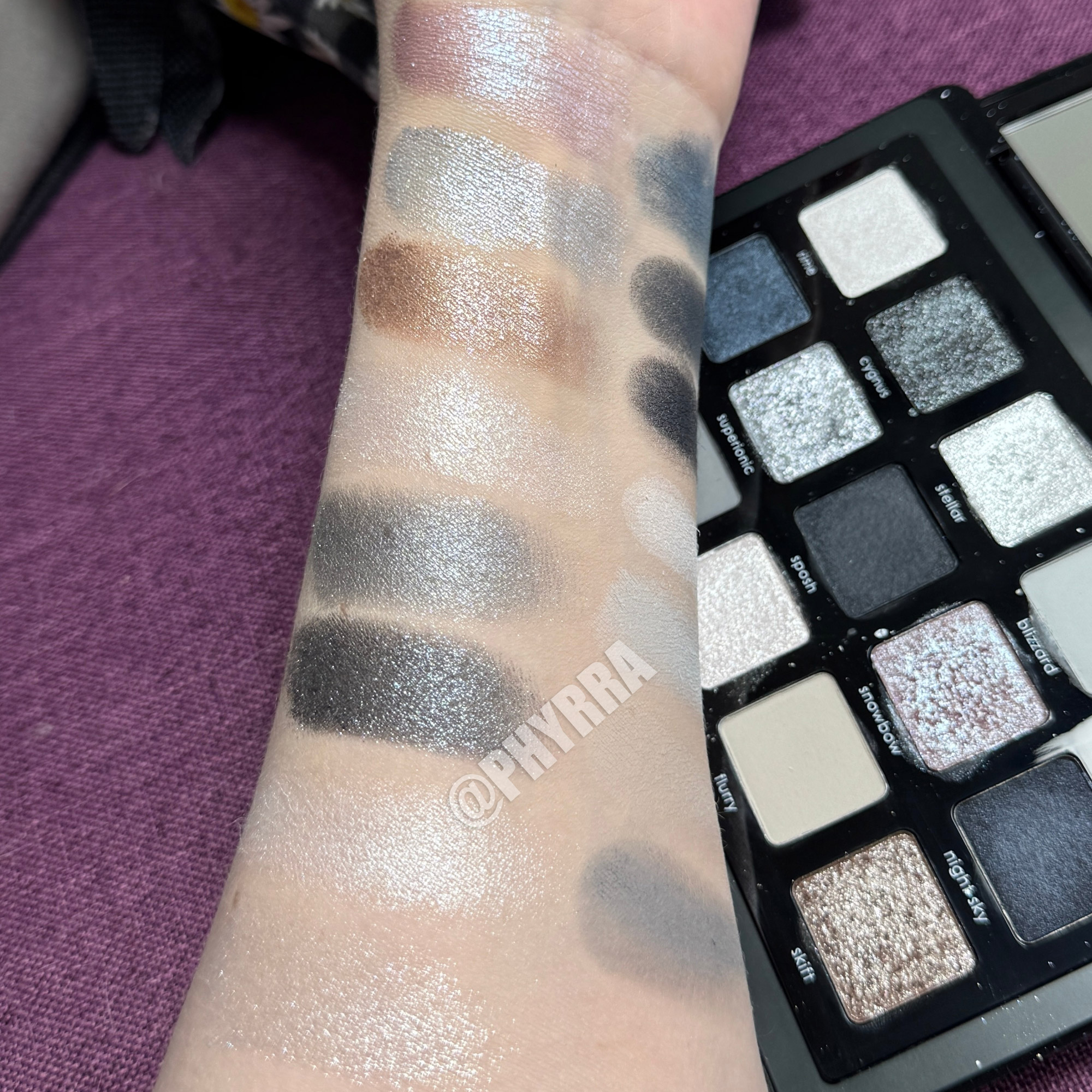 Natasha Denona Xenon Palette Overview